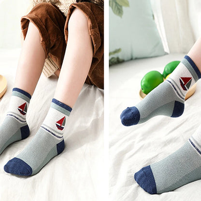 Cotton Breathable Mesh Socks