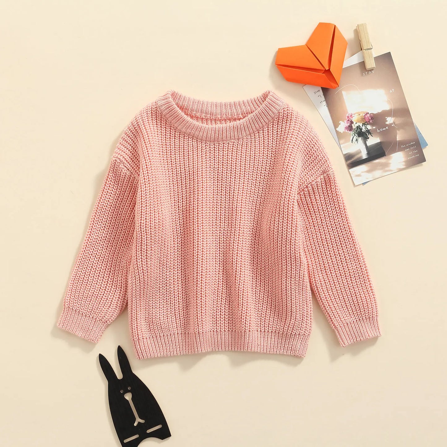 Long Sleeve Cotton Baby Pullover Tops