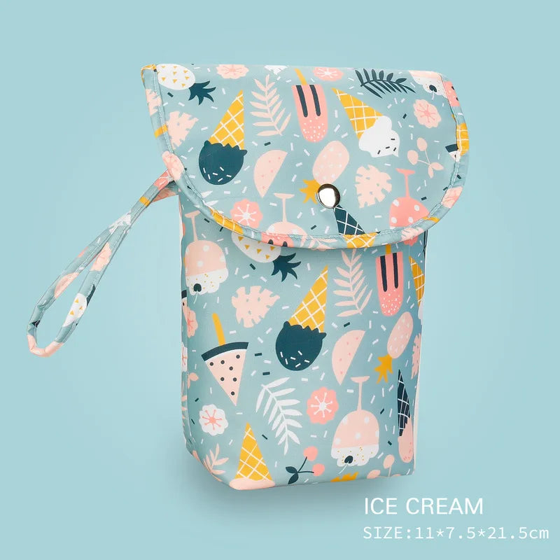 Mini Waterproof And Reusable Baby Diaper Bag