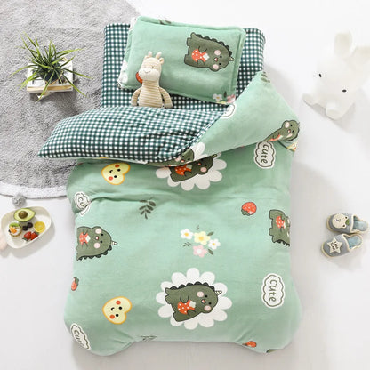 Baby Cartoon Print Bedding Set