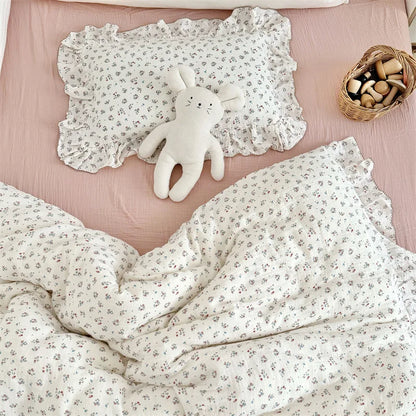 Korean Baby Girl Crib Bedding Set