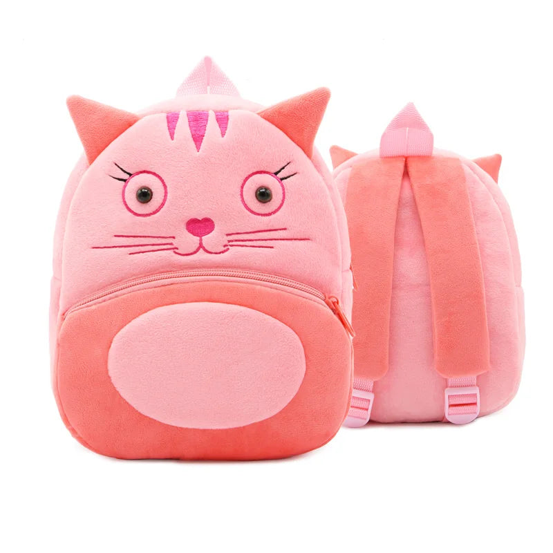 Cute Animals Cartoon Plush Children Backpacks