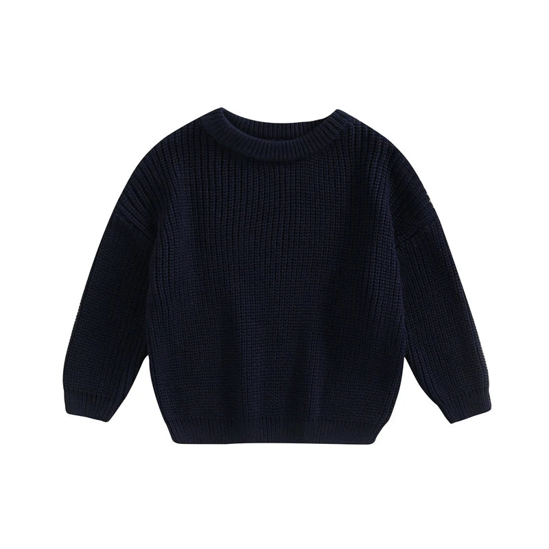 Long Sleeve Cotton Baby Pullover Tops