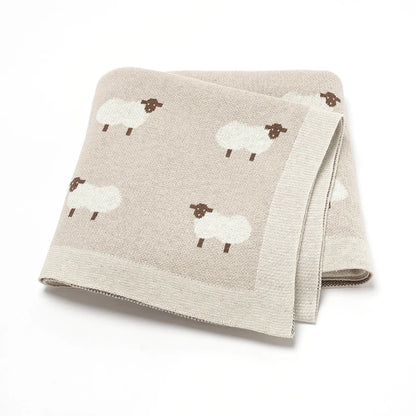 Soft Cotton Print Baby Blankets