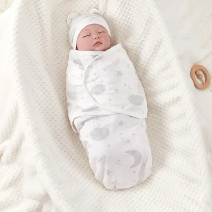 Anti-shock Cotton Printed Wrap Swaddle