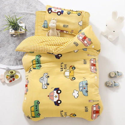 Baby Cartoon Print Bedding Set