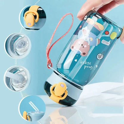 Cartoon BPA Free Leakproof Water Bottles