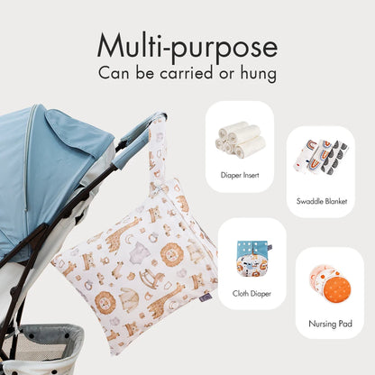 Portable Waterproof Diaper Bag