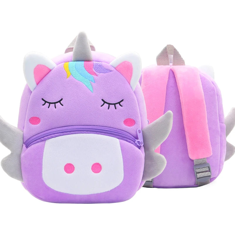 Cute Animals Cartoon Plush Children Backpacks