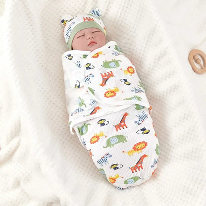 Anti-shock Cotton Printed Wrap Swaddle