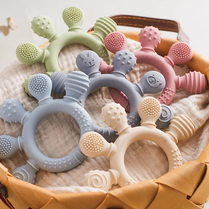 Food Grade Baby Silicone Teether