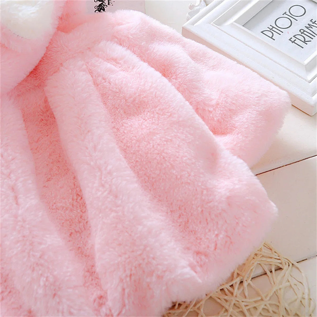 Cute Warm Hooded Rabbit Ear Wool Sweater