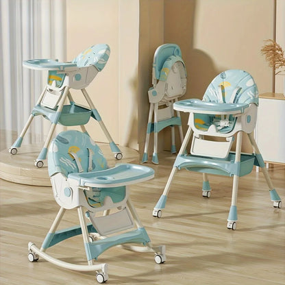 3-in-1 Convertible Baby High Chair