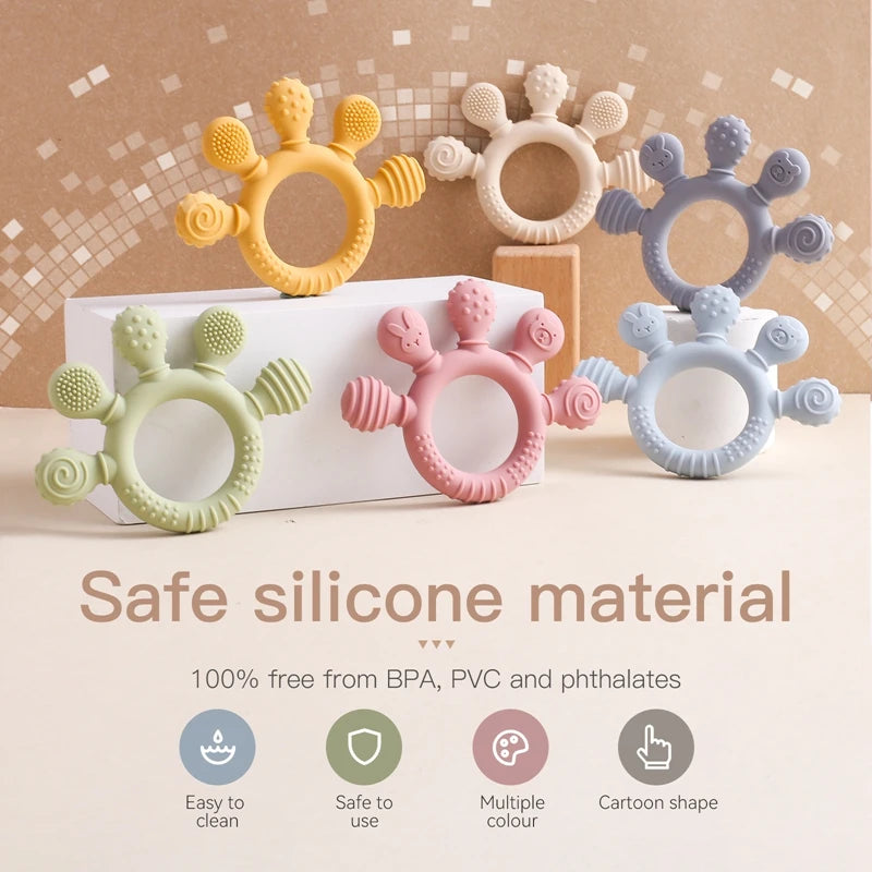 Food Grade Baby Silicone Teether