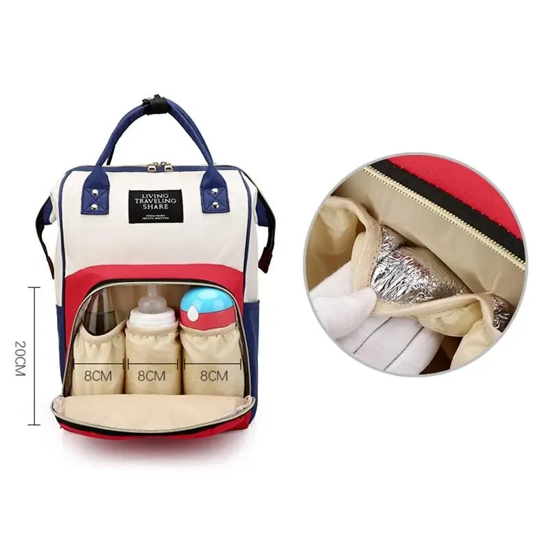 Multi-function Waterproof Outdoor Travel Diaper Bags