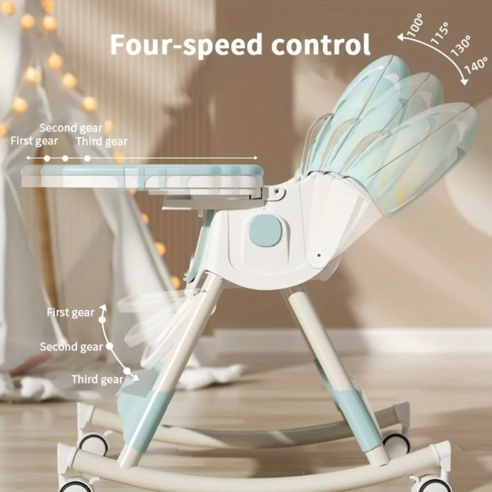 3-in-1 Convertible Baby High Chair