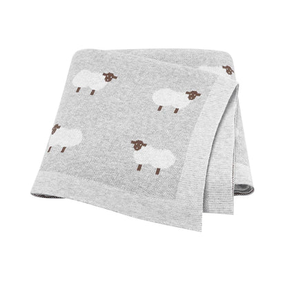 Soft Cotton Print Baby Blankets