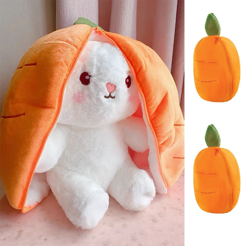 Cute Strawberry Carrot Rabbit Plush Toy