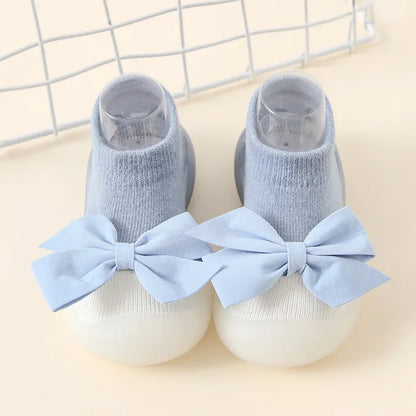 Soft Rubber Sole Child Floor Sneaker