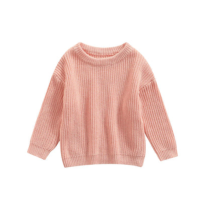 Long Sleeve Cotton Baby Pullover Tops