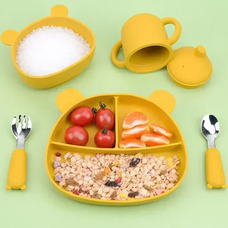 Baby Cartoon Tableware Set