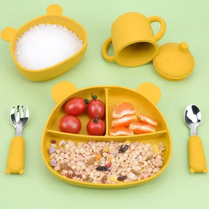 Baby Cartoon Tableware Set