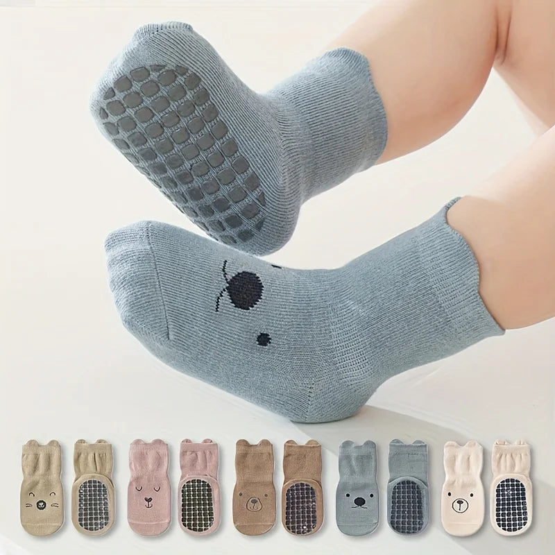 Non-Slip Baby Floor Socks with Grips