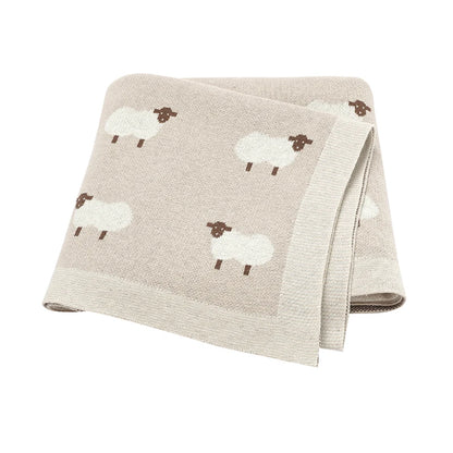 Soft Cotton Print Baby Blankets