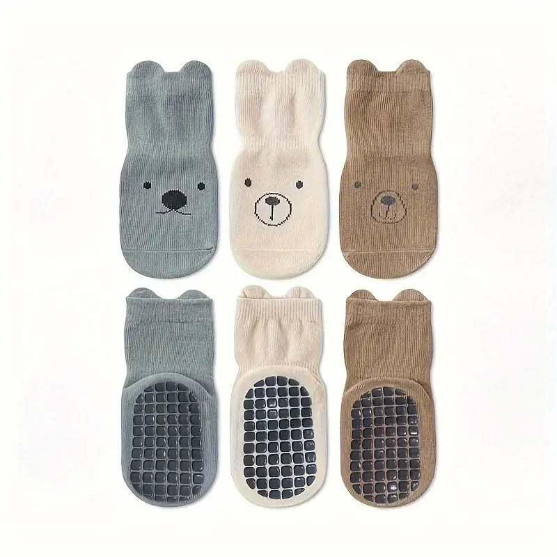 Non-Slip Baby Floor Socks with Grips