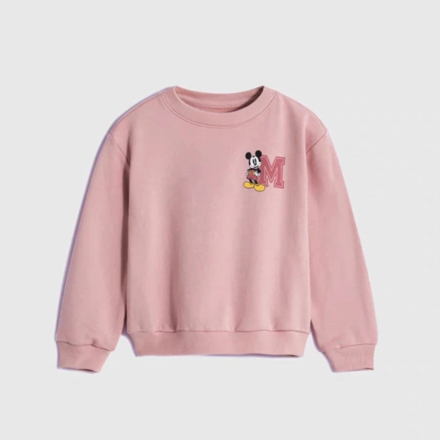 O-neck Long Sleeved Cartoon Sweater