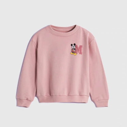 O-neck Long Sleeved Cartoon Sweater