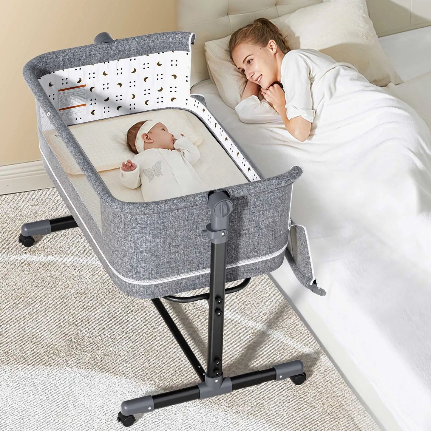 3in1 Bassinet with Comfy Mattress