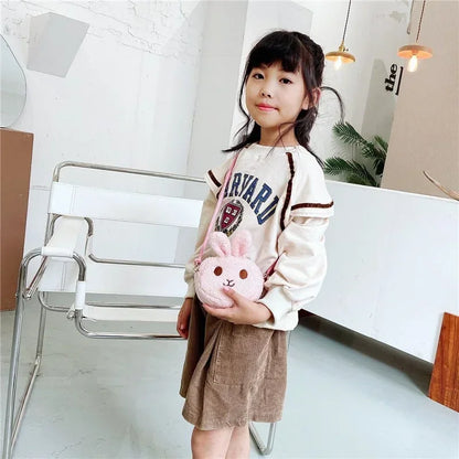 Cute Little Rabbit Baby Girls Handbags