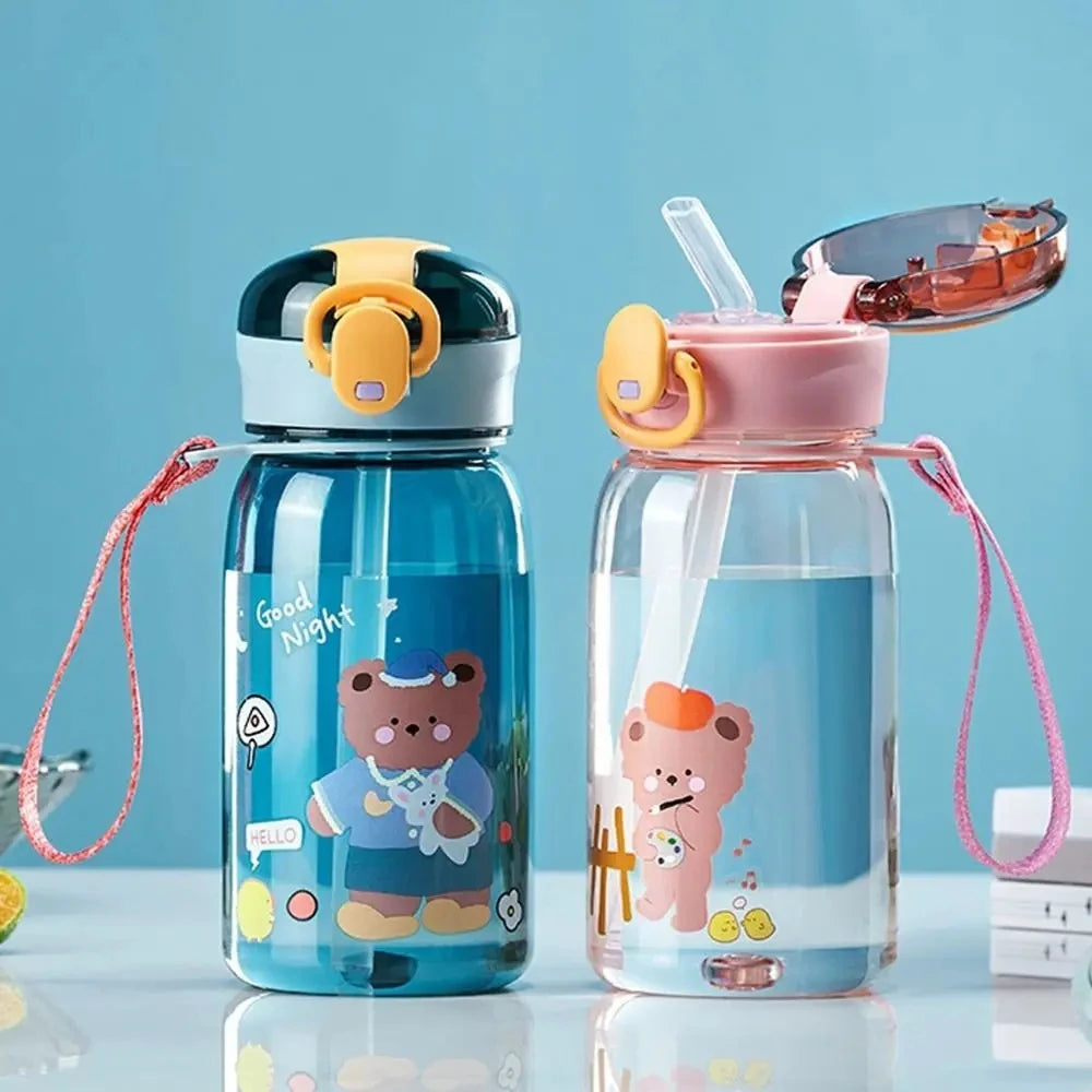 Cartoon BPA Free Leakproof Water Bottles