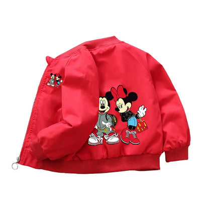 Cartoon Mickey Mouse Hoodies Jacket