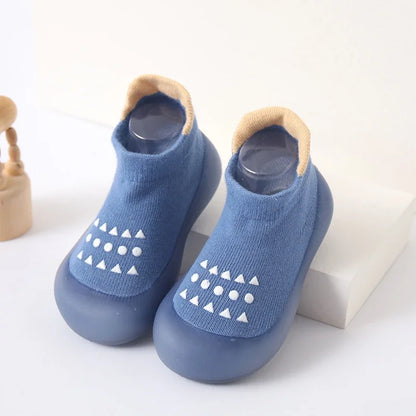 Soft Rubber Sole Child Floor Sneaker