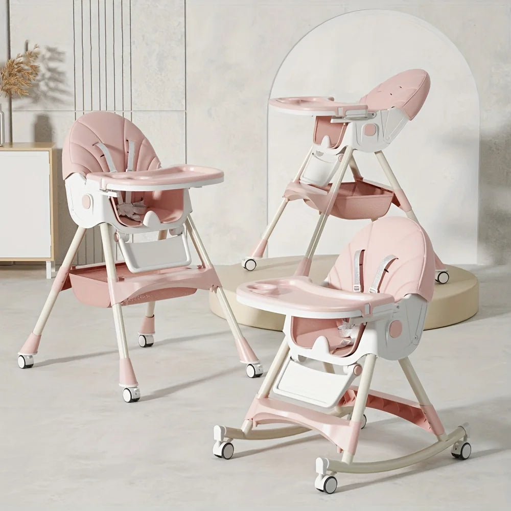 3-in-1 Convertible Baby High Chair