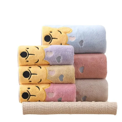 Soft and Absorbent Coral Velvet Bath Towel