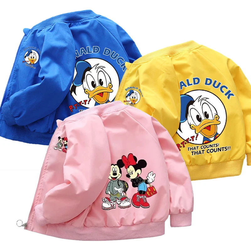 Cartoon Mickey Mouse Hoodies Jacket