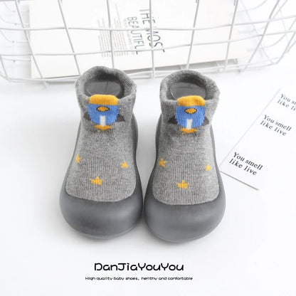 Soft Rubber Sole Child Floor Sneaker