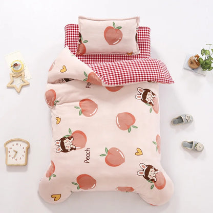 Baby Cartoon Print Bedding Set