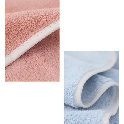 Soft and Absorbent Coral Velvet Bath Towel