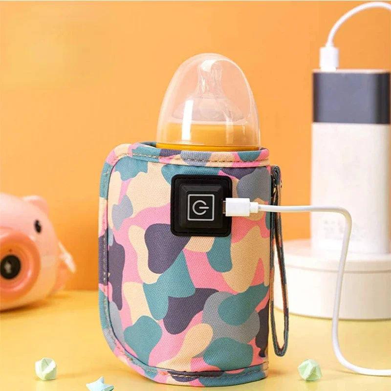 USB Milk Water Warmer Bottle