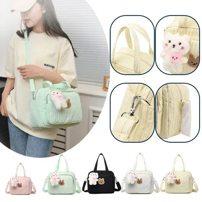 Portable Baby Diaper Bags Organizer with Pendant