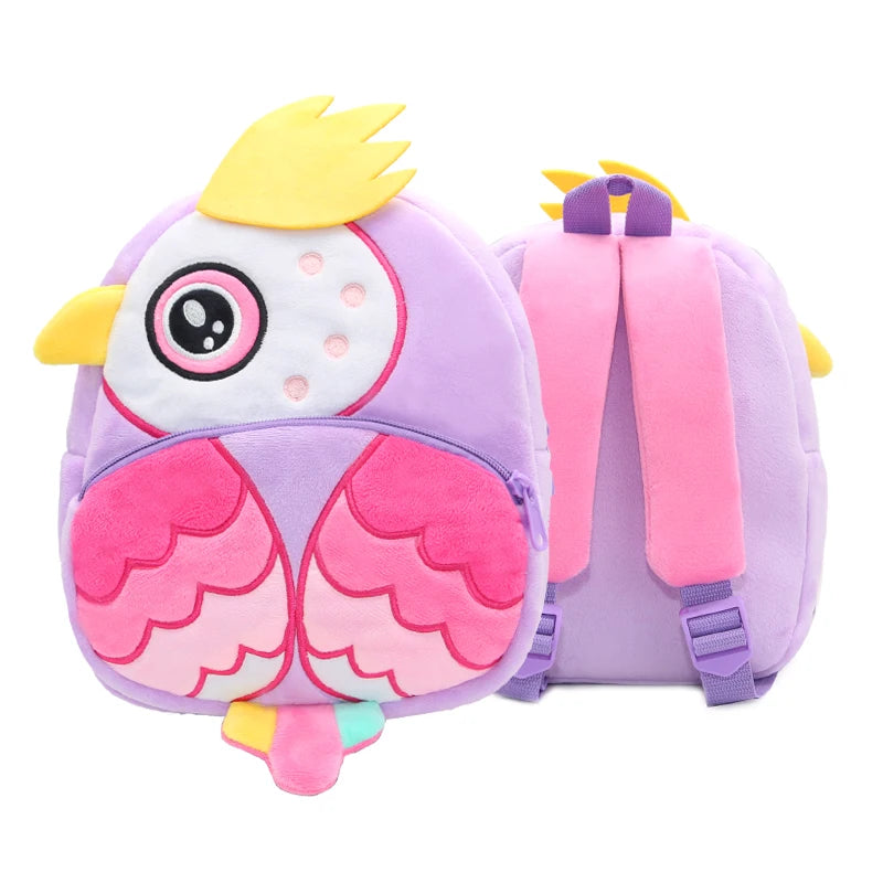 Cute Animals Cartoon Plush Children Backpacks