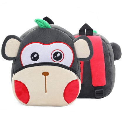 Cute Animals Cartoon Plush Children Backpacks