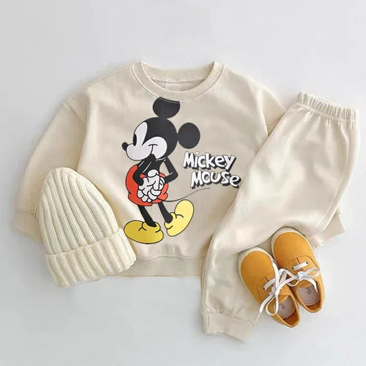 Mickey Mouse Printed Sweatshirts Sets